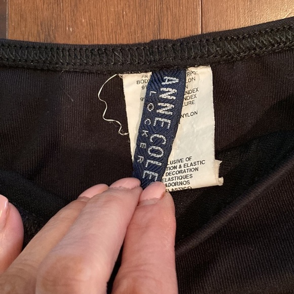 Kenneth Cole Reaction 2 piece swim sz M high rise bottom halter top black/white - Picture 2 of 5